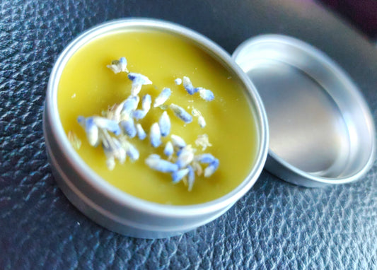 Lemon with Lavender Petals Lip Balm Organic